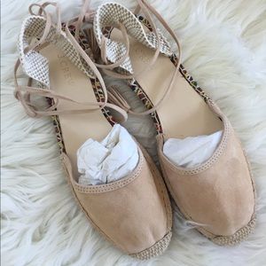 Jcrew BAJA Suede Desert Canyon Espadrilles